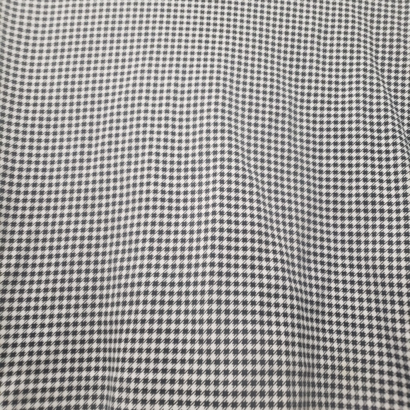 Talbots 8p gingham plaid quarter sleeve turtleneck soft lightweight - Picture 5 of 7